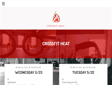 Tablet Screenshot of crossfitheat.com